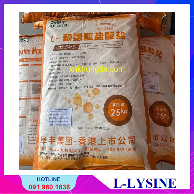 LYSINE HCl 98.5% - FUFENG