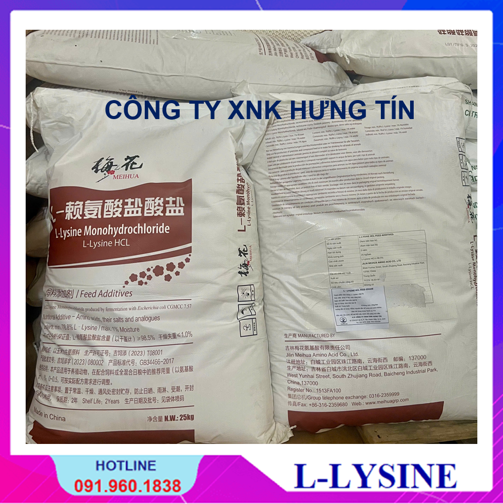LYSINE HCl 98% – MEIHUA